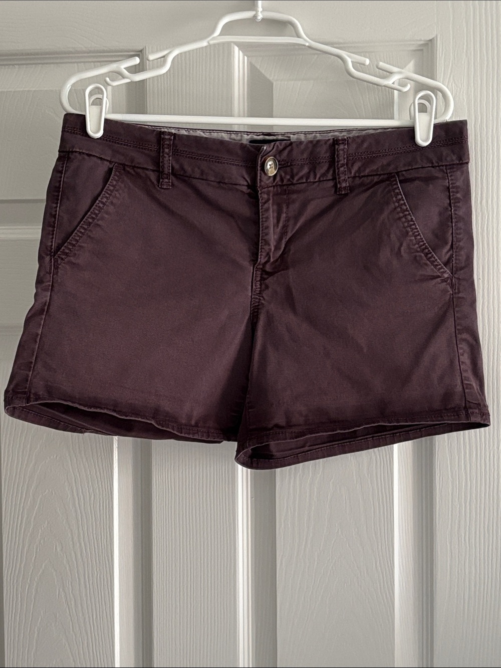 American Eagle Outfitters Plum Chino Shorts